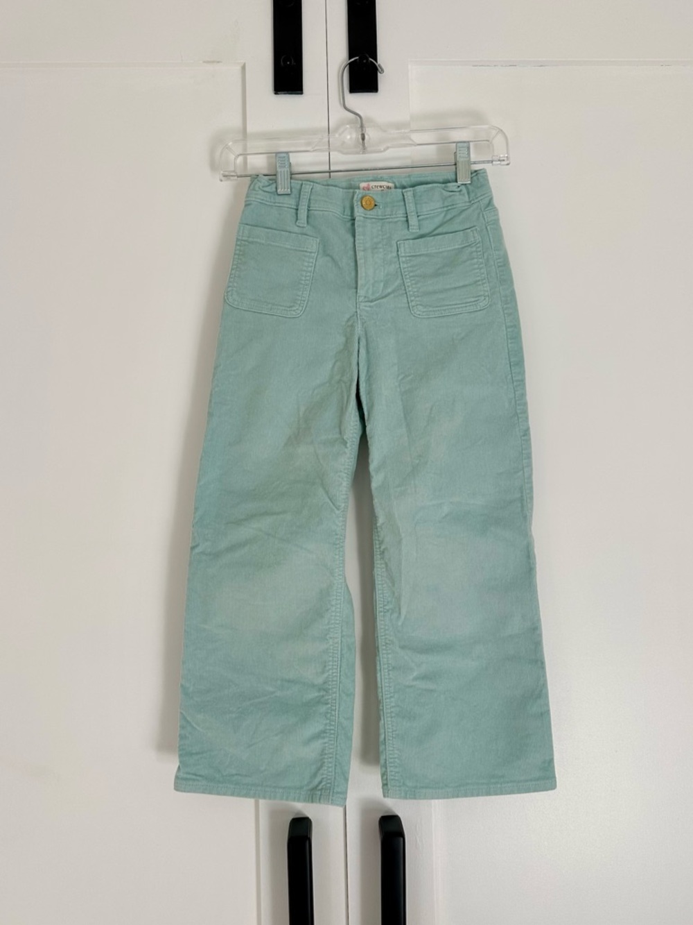 Crewcuts Mint Corduroy Kids Pants
